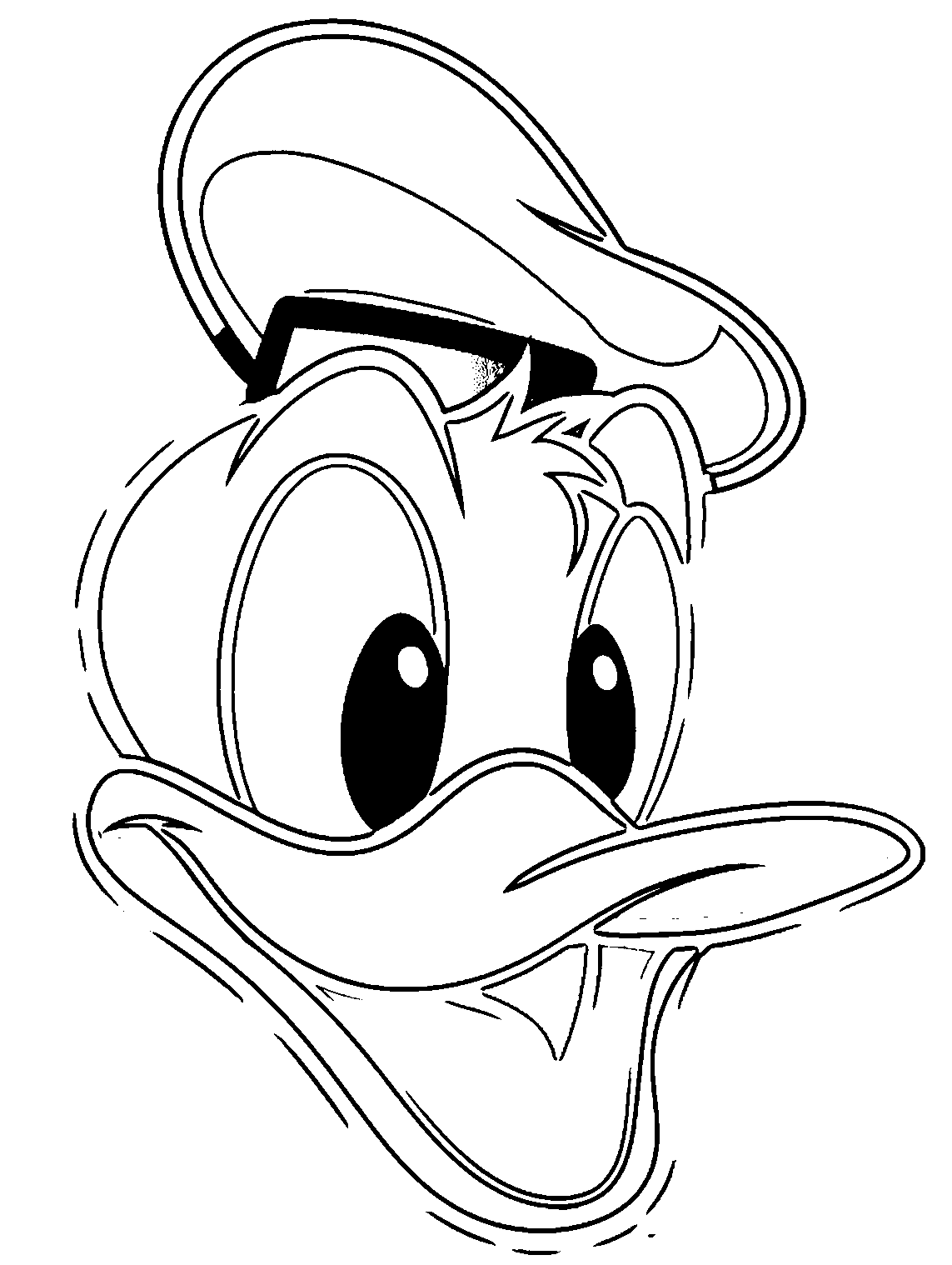 Donald Duck Coloring Page WeColoringPage 145 | 