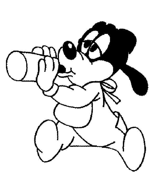 Baby disney Coloring Pages