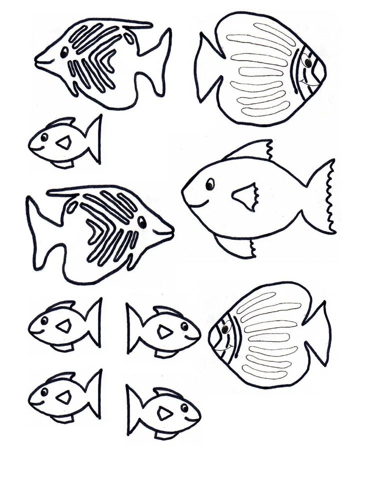 fish pattern | Applique templates ...