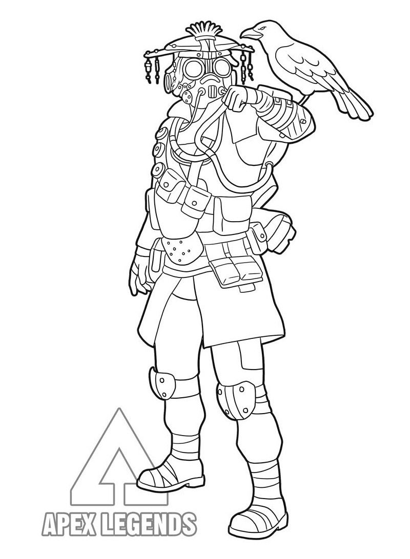 Top 18 Printable Apex Legends Coloring Pages - Online Coloring Pages