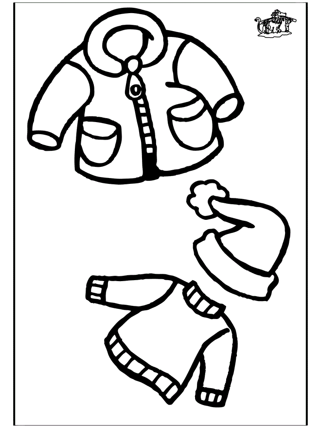 Printable Winter Coloring Pages Free For Kids