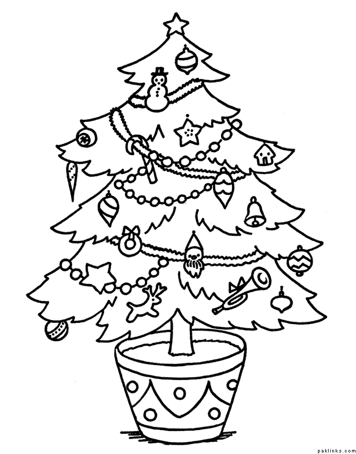 christmas advanced Colouring Pages