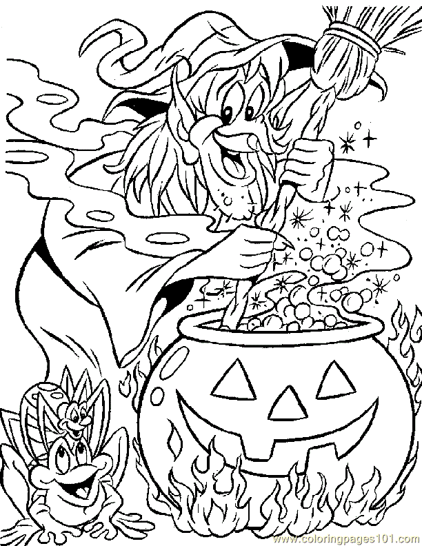 Coloring Pages Halloween 78 (Entertainment > Holidays) - free