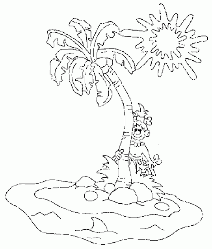 Beach | Free Printable Coloring Pages – Coloringpagesfun.com