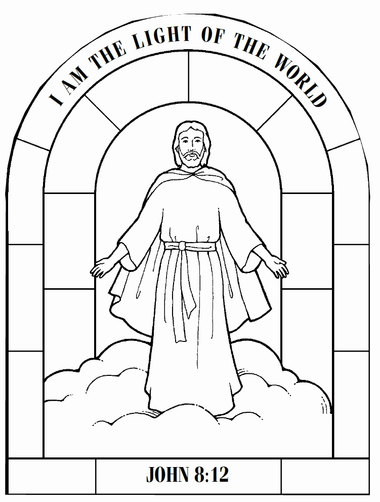 LDS Games - Color Time - Jesus Christ is the Light of the World