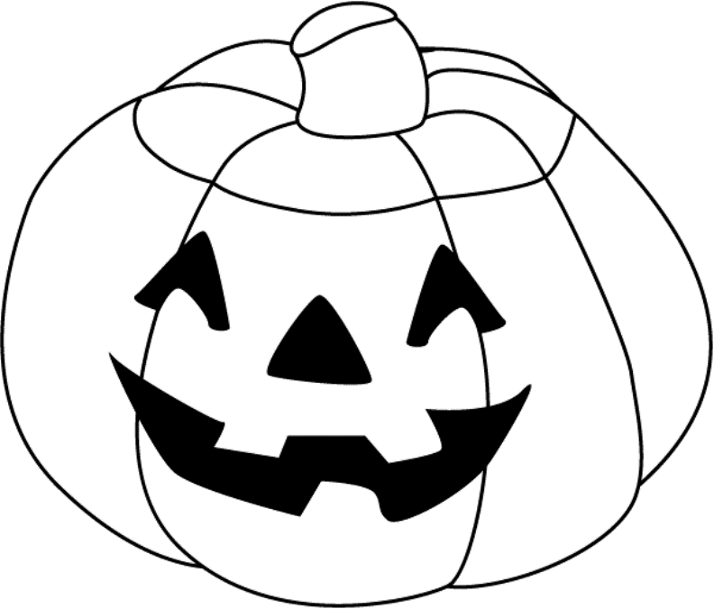Print Free Halloween Pumpkin Coloring Pages or Download Free