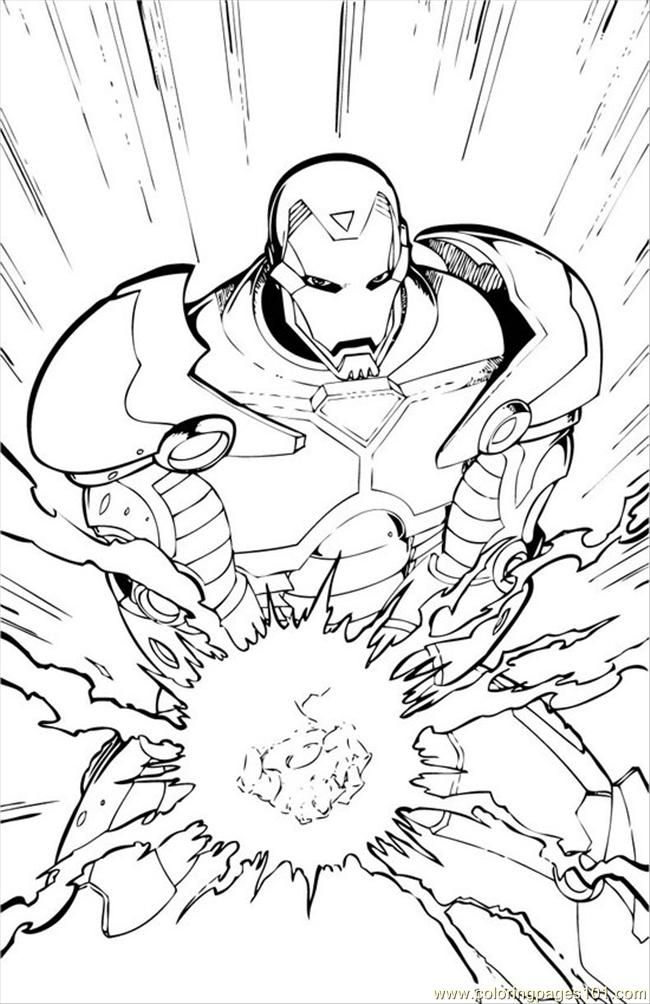 Coloring Pages Fantastic Four5 (Cartoons > Fantastic Four) - free