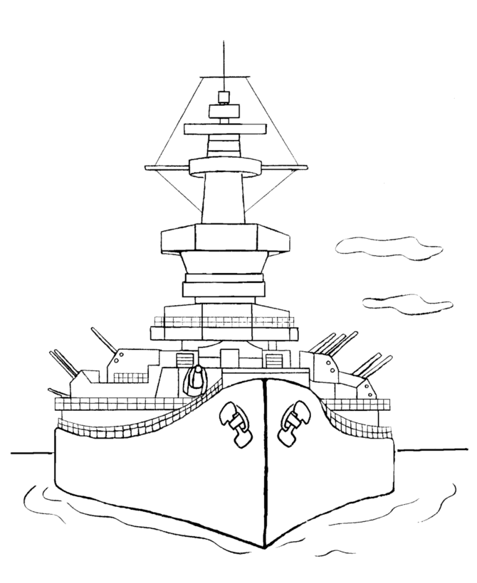 Print and Coloring Pages Boat | Coloring Pages