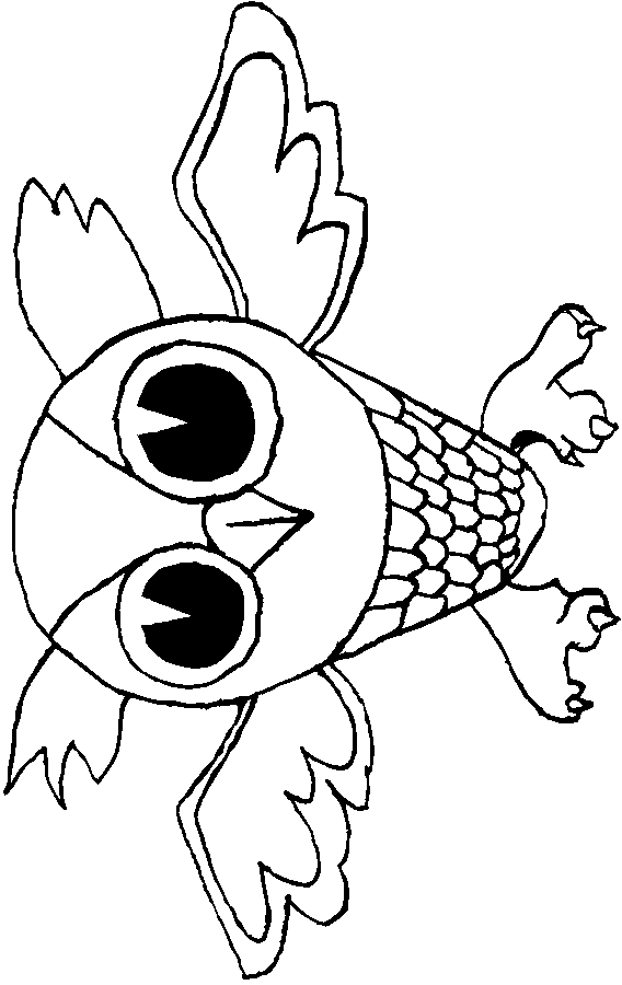 Owl coloring page - Animals Town - animals color sheet - Owl free ...