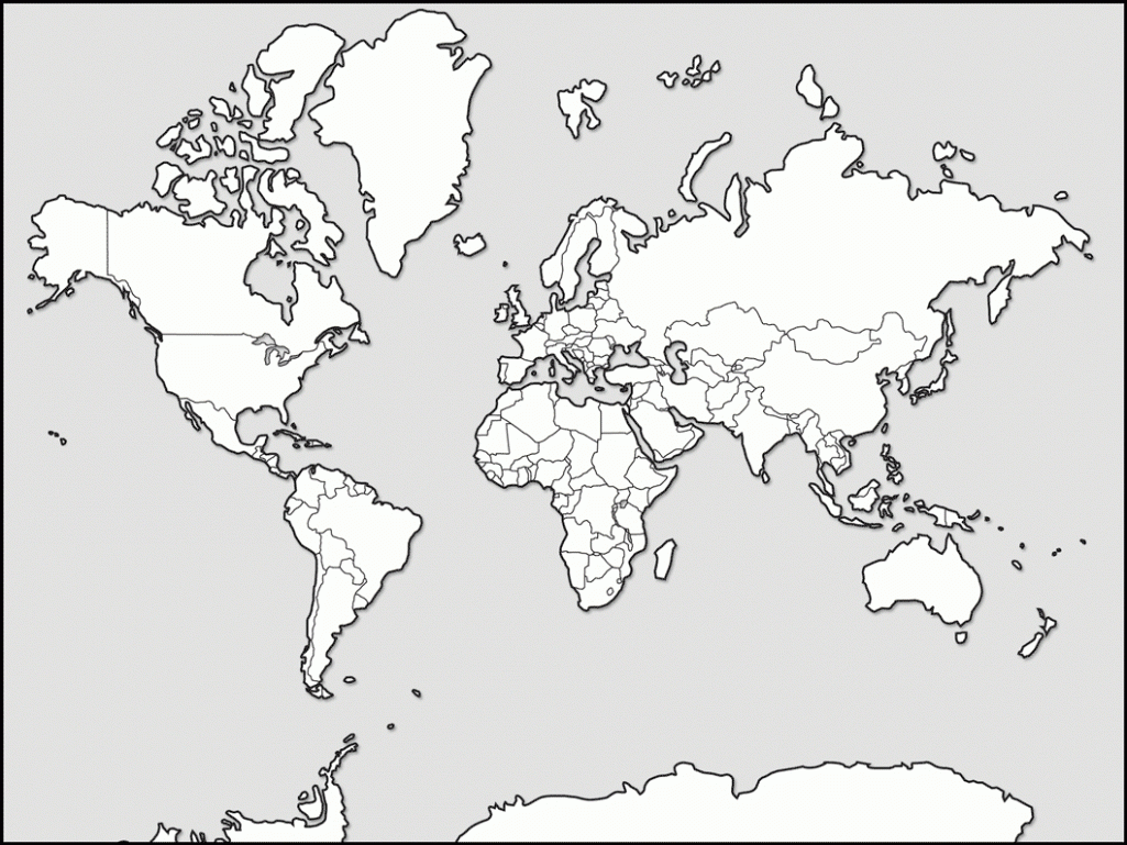 World Map Coloring Page For Kindergarten Top Pictures Gallery ...