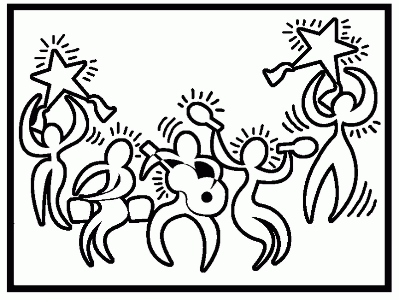 Keith Haring Colouring Pages (page 2)