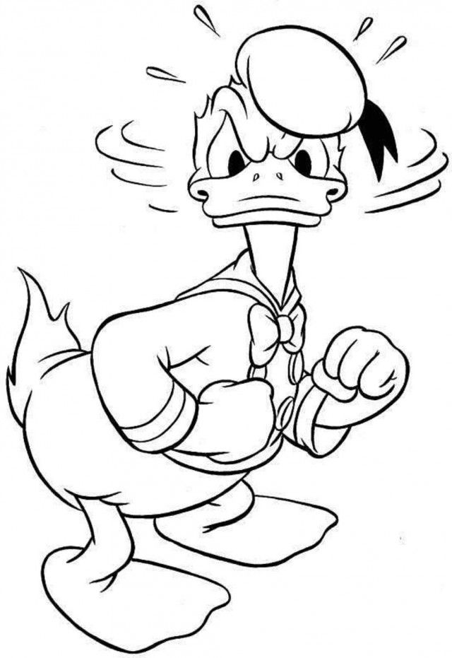 Download Donald Duck Coloring Pages Or Print Donald Duck Coloring