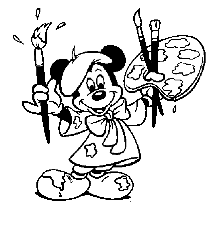 Mickey Mouse Coloring Pages 35 99152 High Definition Wallpapers
