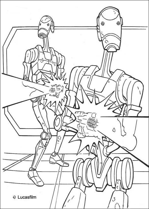 star wars clone army Colouring Pages