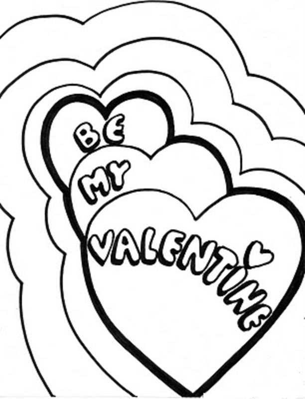 Valentine And Love | Free Coloring Pages - Part 15