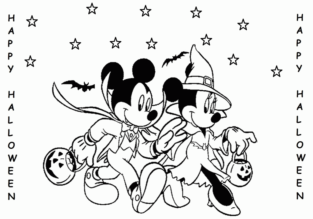 Minnie Mouse Color Pages - Free Coloring Pages For KidsFree