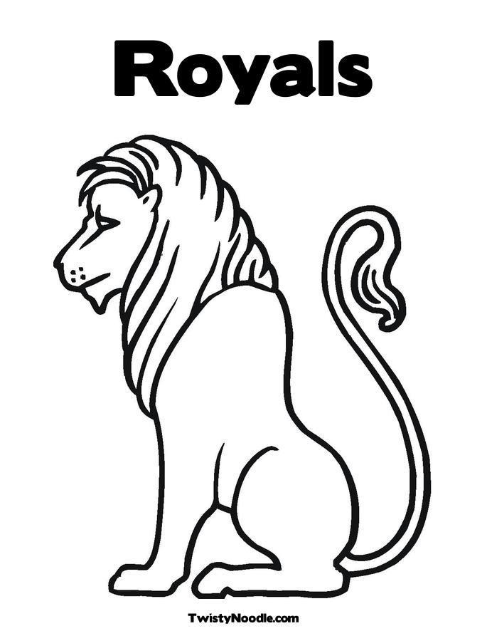 Kansas City Royals Coloring Pages