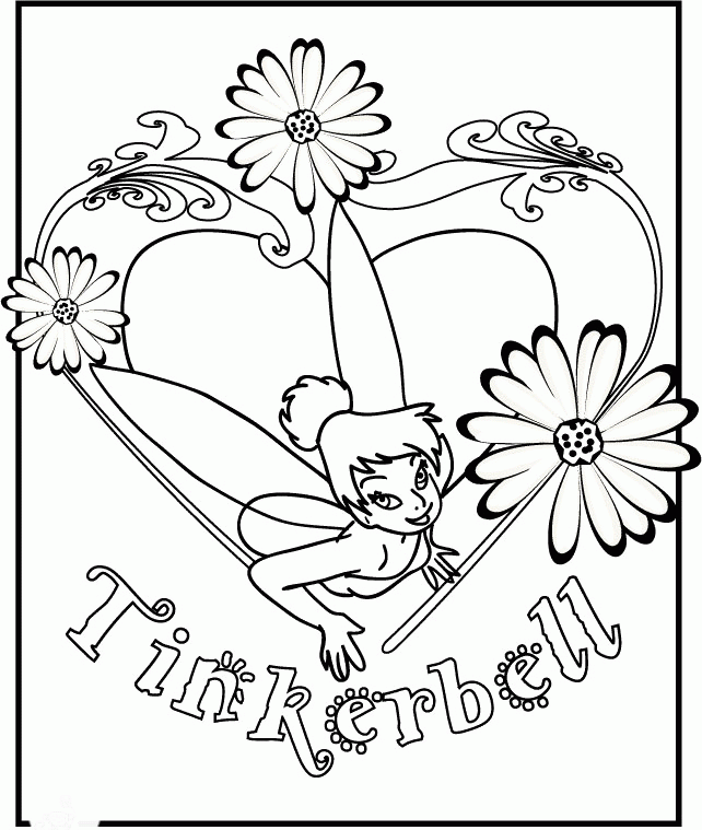 Tinkerbell : Tinkerbell With Friends Coloring Pages, Vidia