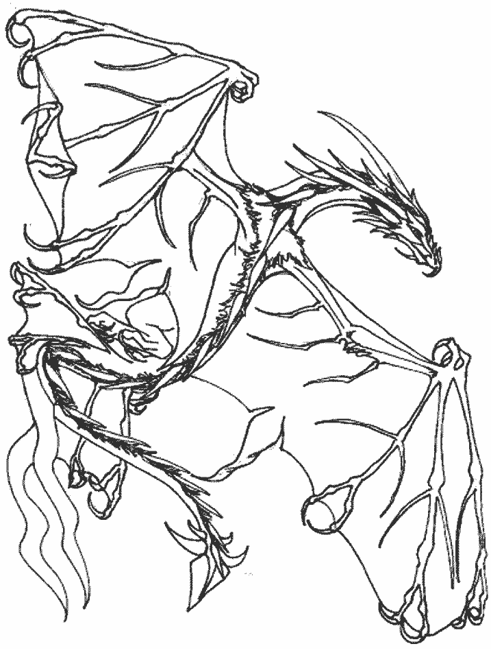 Flying Dragon | Coloring Pages | Pinterest | Dragon, Coloring ...