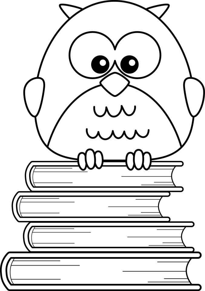 Cute Owl Printable Coloring Pages Your Kiddos Will Love - Coloring ...