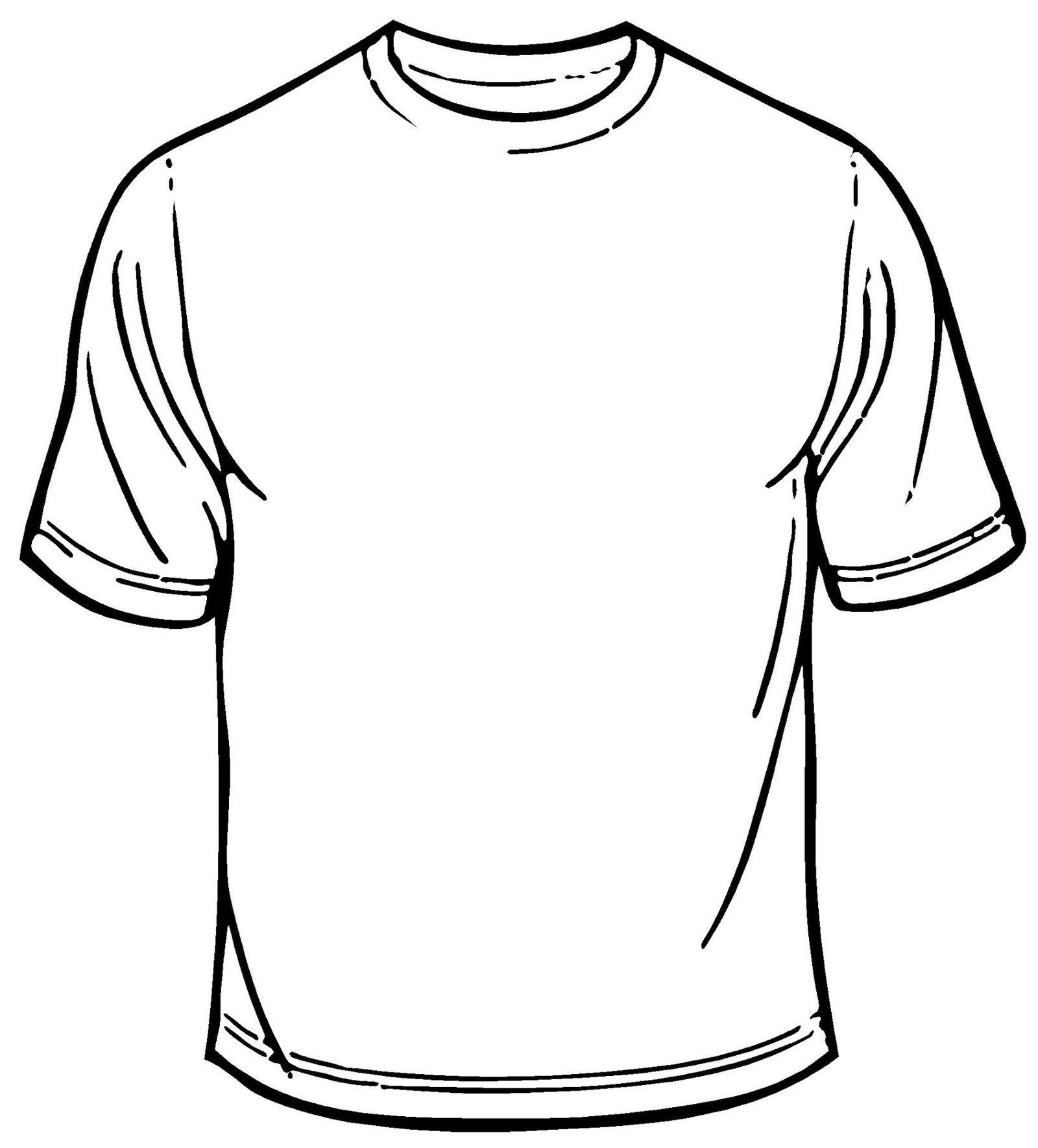 blank t shirt coloring sheet printable | T shirt design template, Shirt  sketch, Colorful shirts