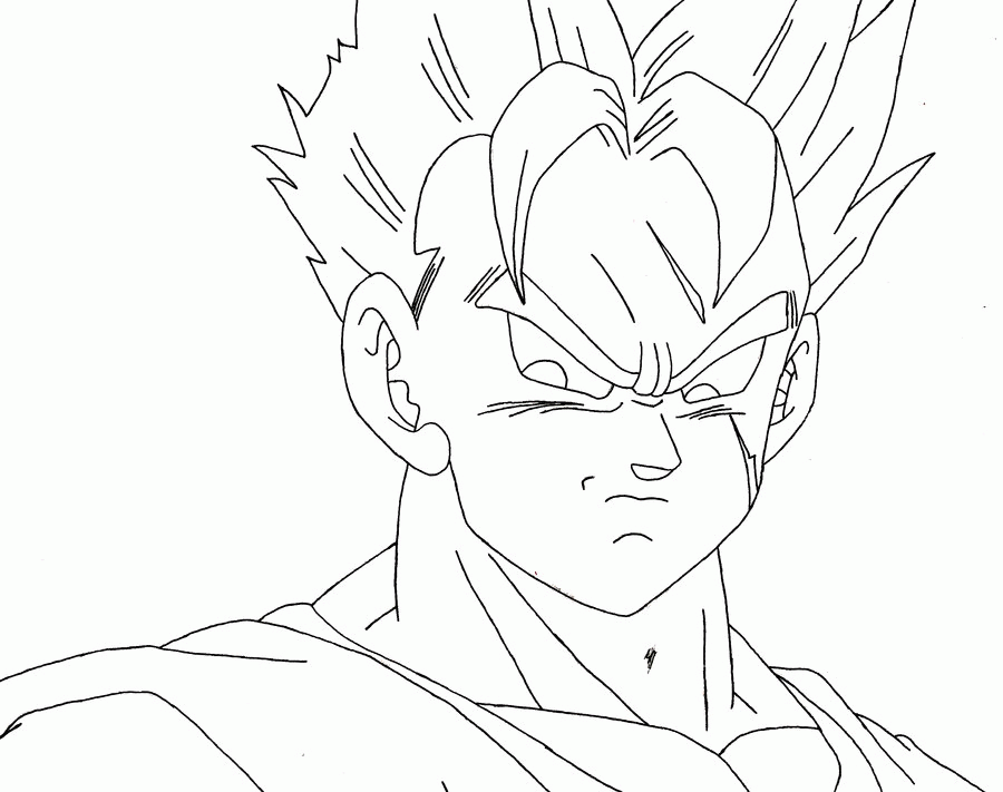 Dragon Ball Coloring Pages Gohan - Colorine.net | #11880