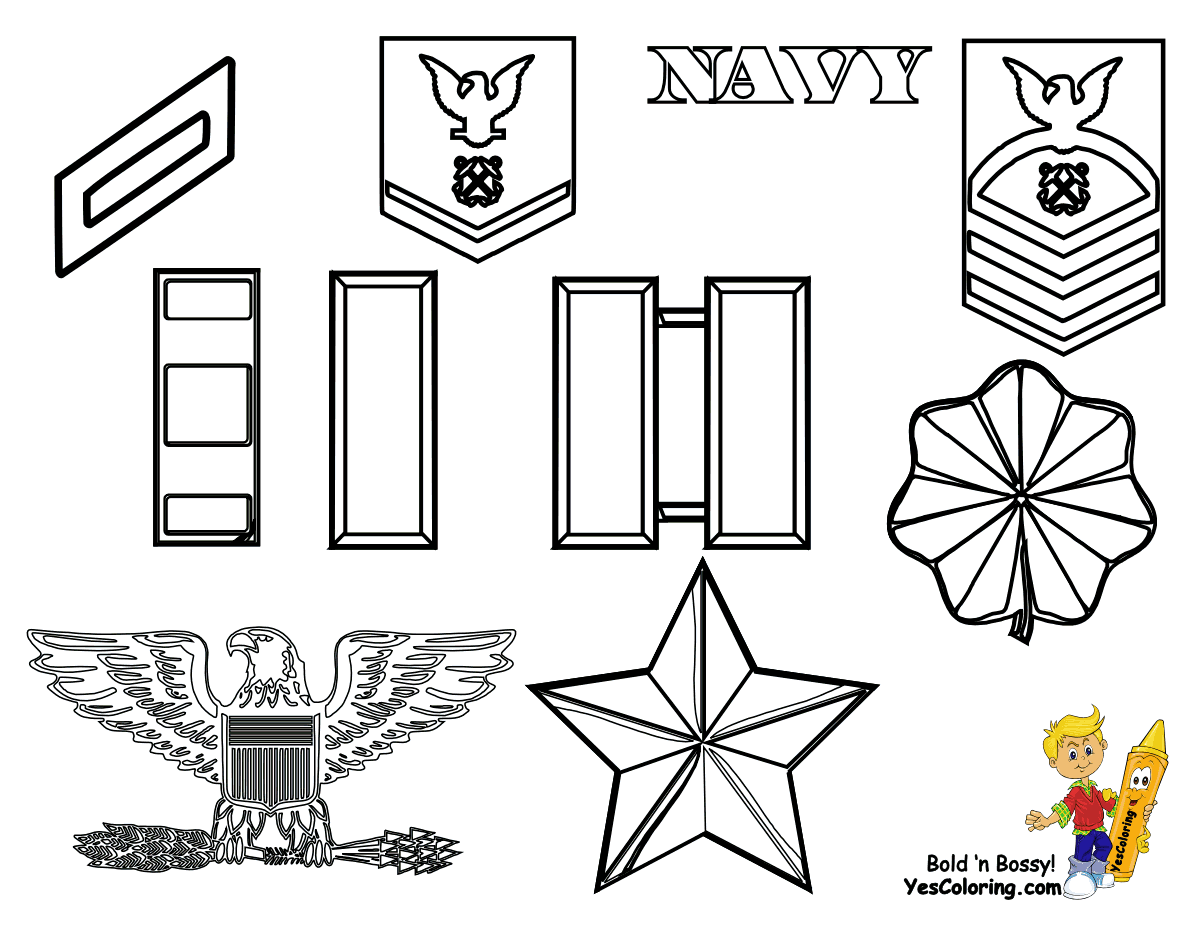 Female Navy Warrior Coloring Page... You Can Print Out This #Navy ...