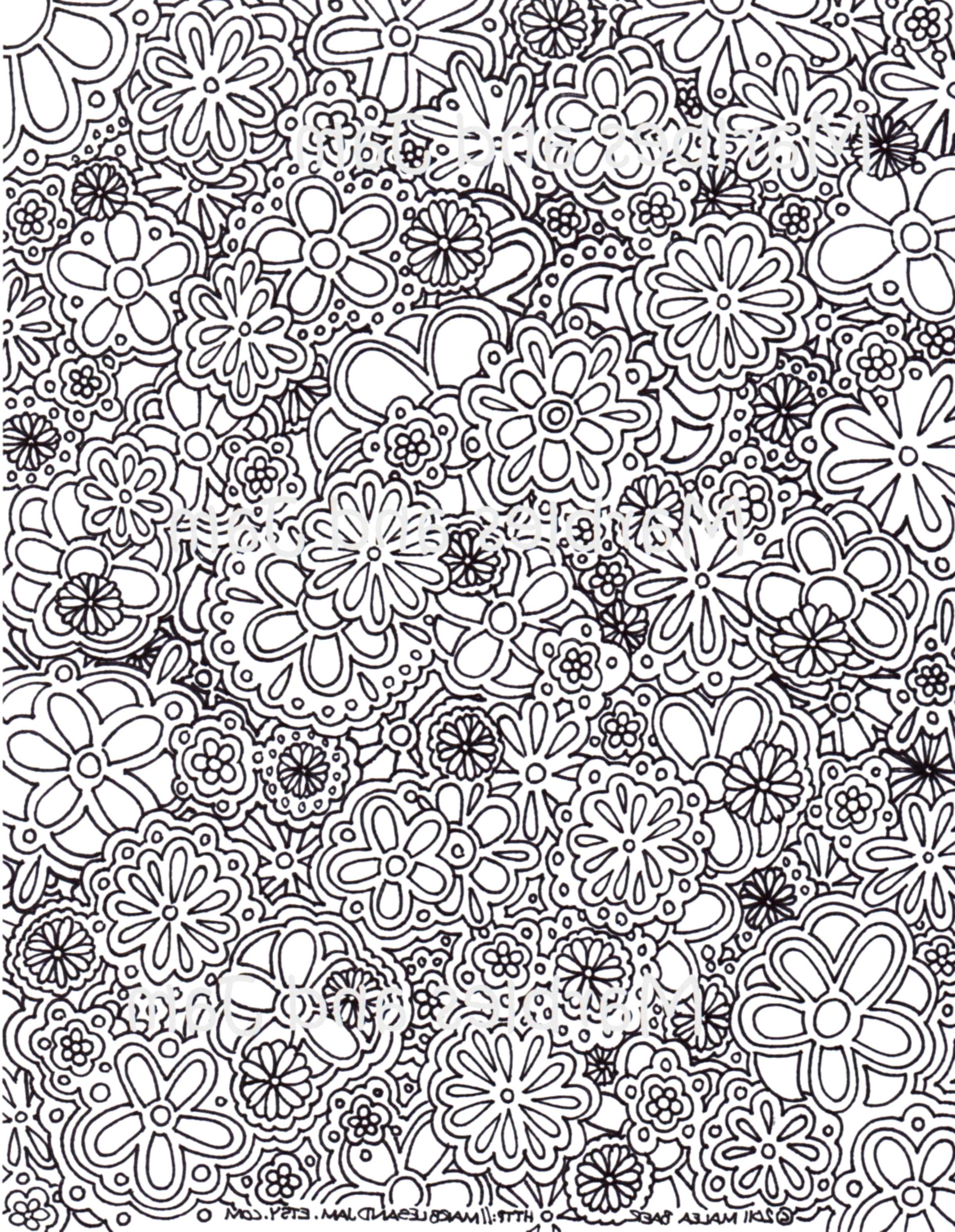 Complex Coloring Pages for Kids and Adults - Printable Kids ...