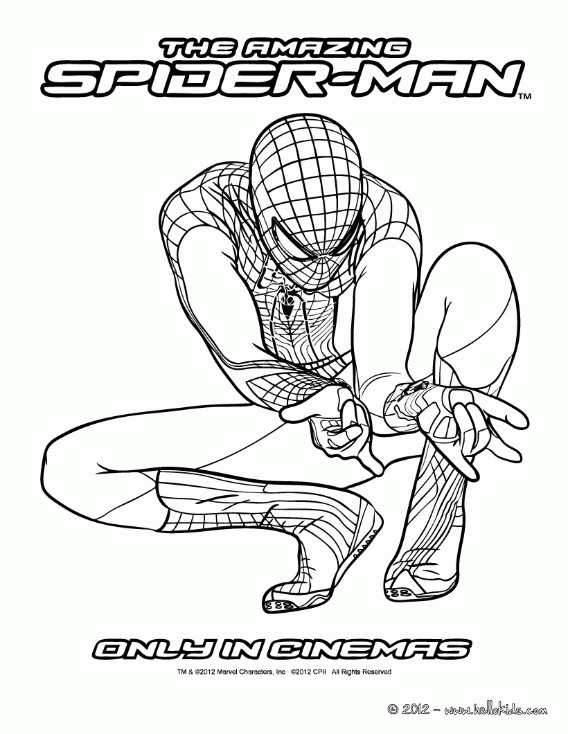 13 Pics of Spectacular Spider -Man Coloring Pages - Spider-Man ...