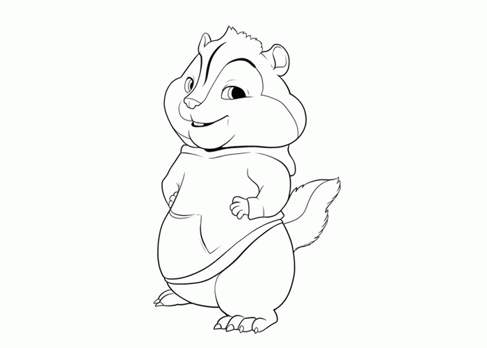 Alvin - Coloring Pages for Kids and for Adults