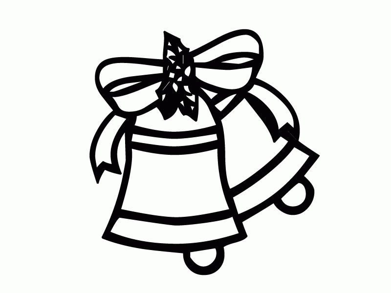 Christmas Bells Coloring Pages | Wallpapers9