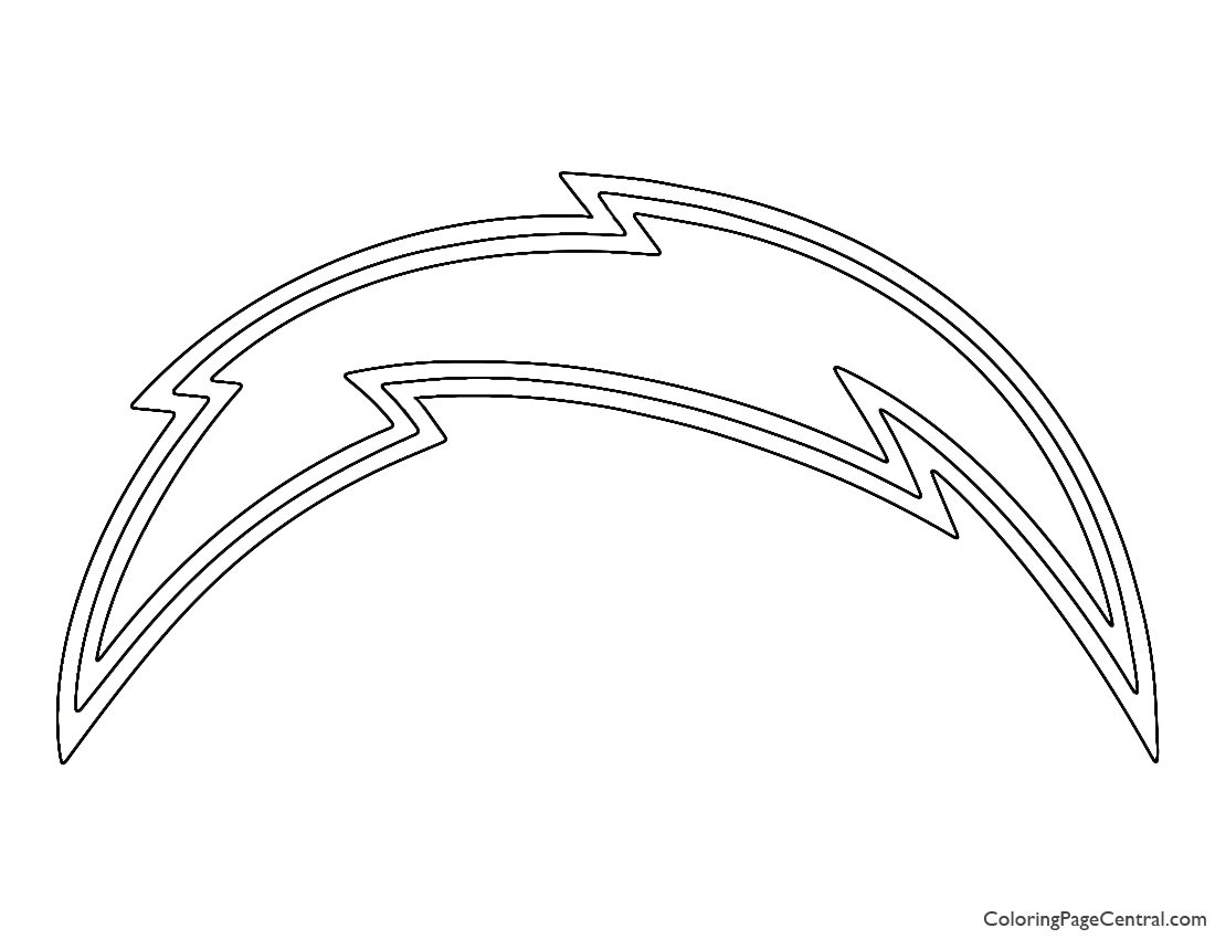 NFL San Diego Chargers Coloring Page | Coloring Page Central