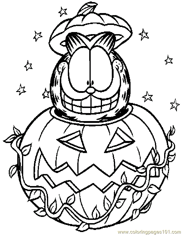 Coloring Pages Halloween 77 (Entertainment > Holidays) - free