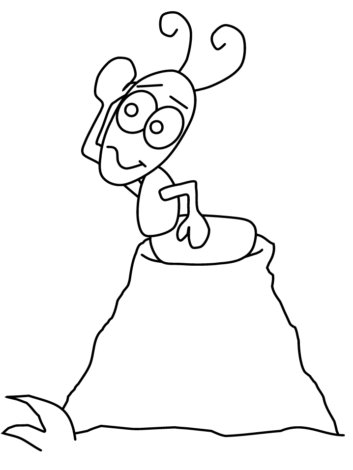 Coloring Pages 2 Ant Insect Coloring Pages Beetle Insect Coloring