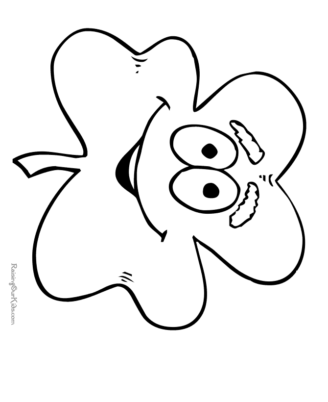 Shamrock Coloring Pages | Free coloring pages