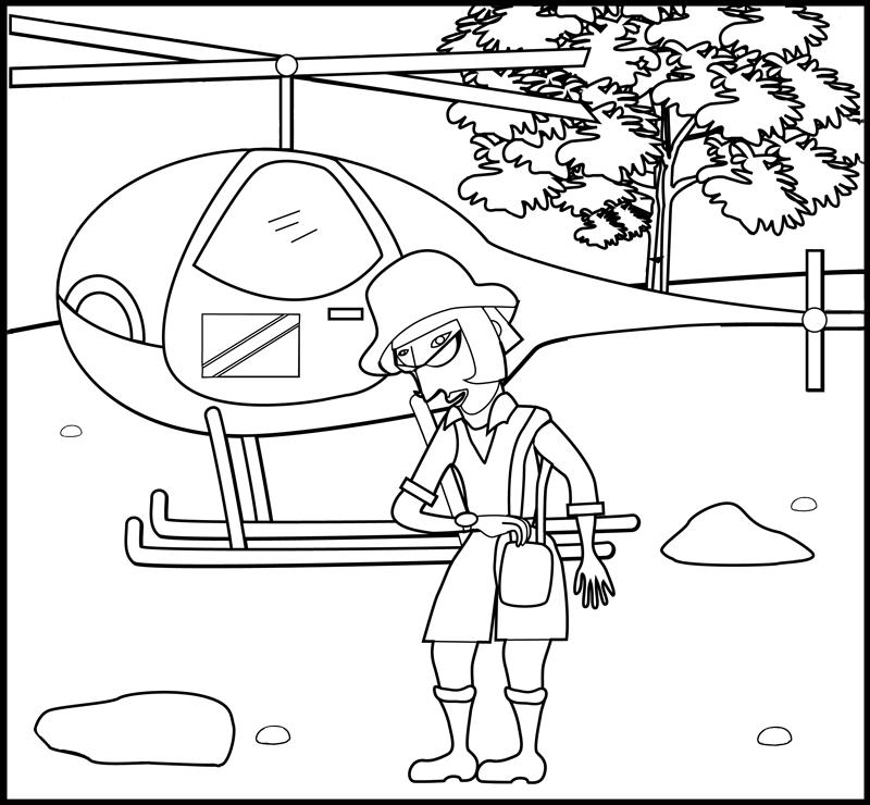 Coloring Book - Page 1 (Print Version) — Central Intelligence Agency