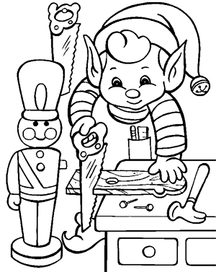 Christmas Pictures To Color