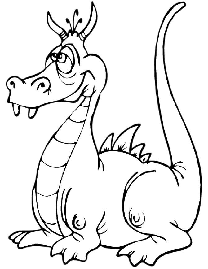 Coloring Pages Dragon 42 | Free Printable Coloring Pages