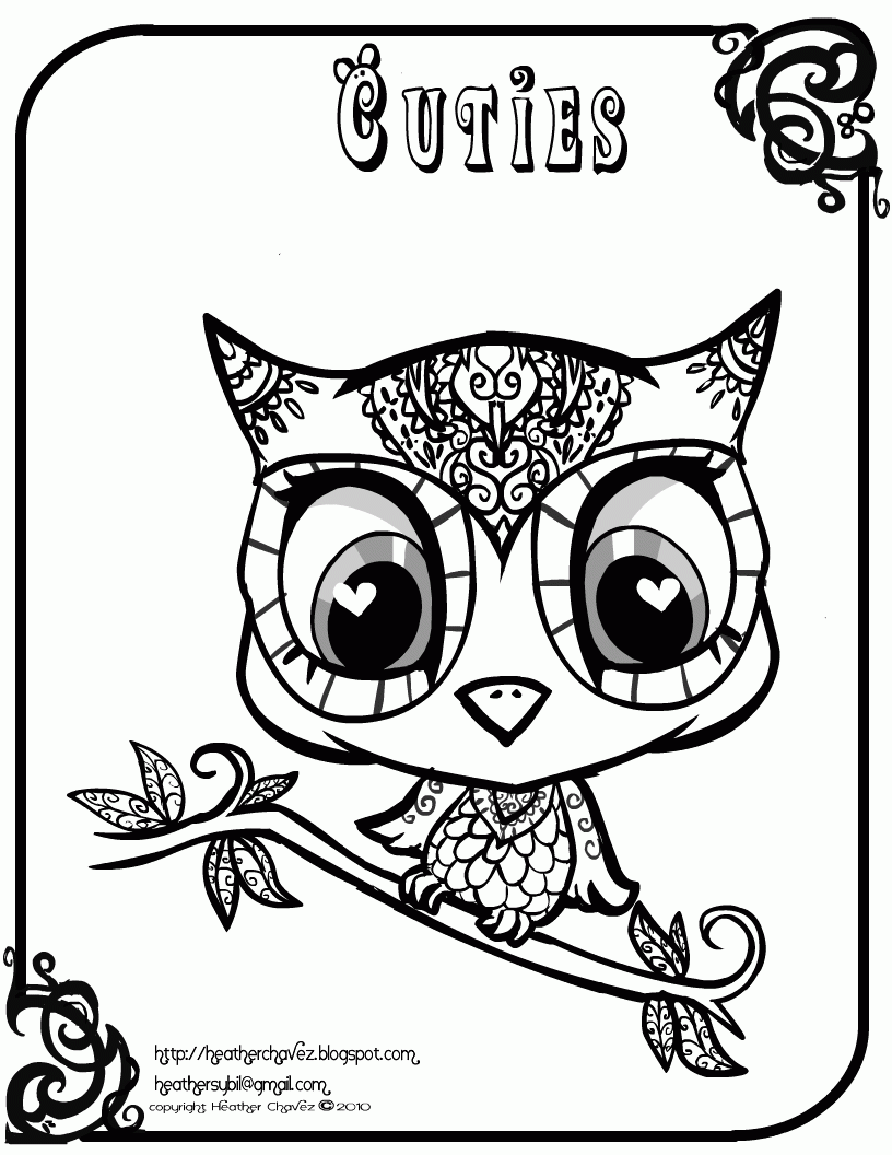 Related Owl Coloring Pages item-10826, Owl Coloring Pages Creative ...