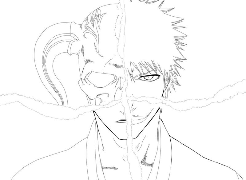 Bleach Coloring Page