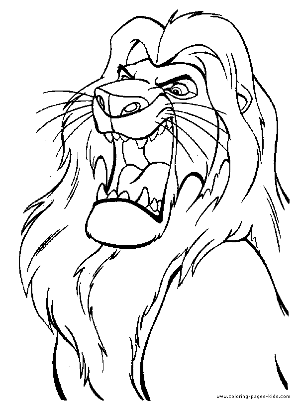 Printable Lion Pictures To Color - Toyolaenergy.com