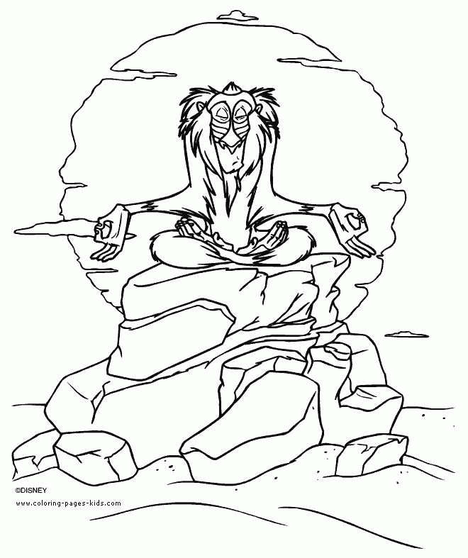 Lion King coloring Pages | Lion king baby shower | Pinterest ...