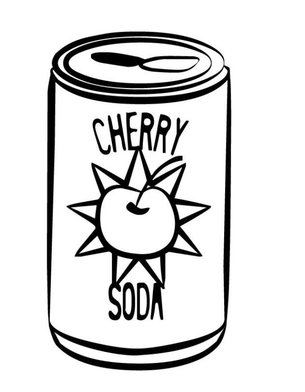20+ Soda Coloring Pages Ideas and Designs