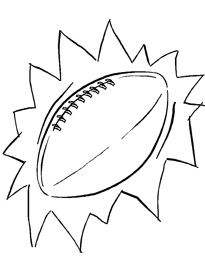 Football Coloring Pages 3 | Coloring Pages To Print