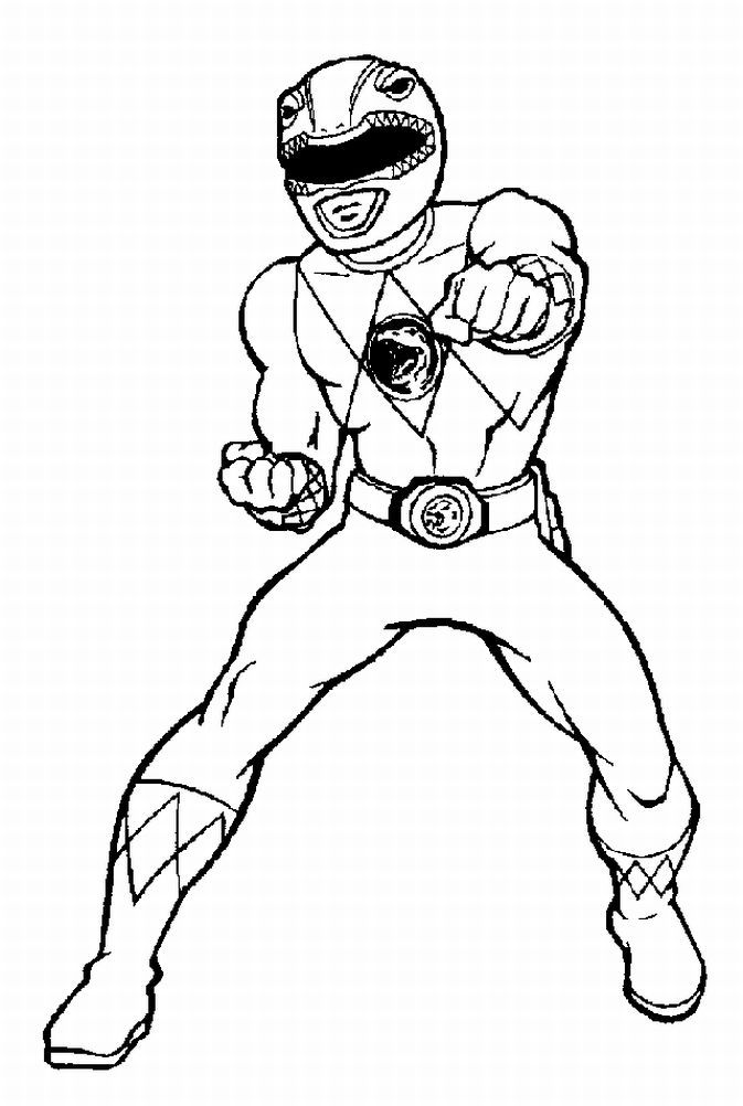 Power Rangers Wild Force Coloring Pages - Free Printable Coloring