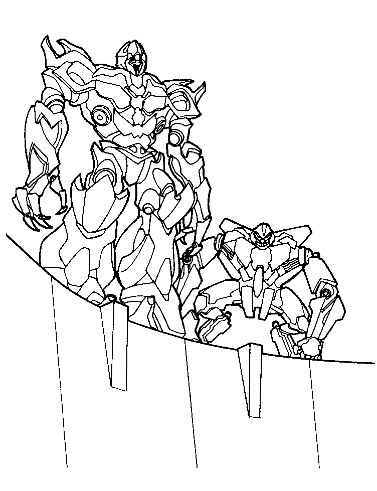 d transformer 2 Colouring Pages (page 2)
