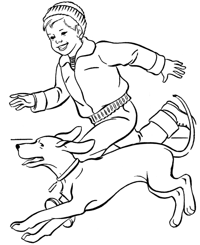 Dog Coloring Pages For Kids Printable | Free coloring pages