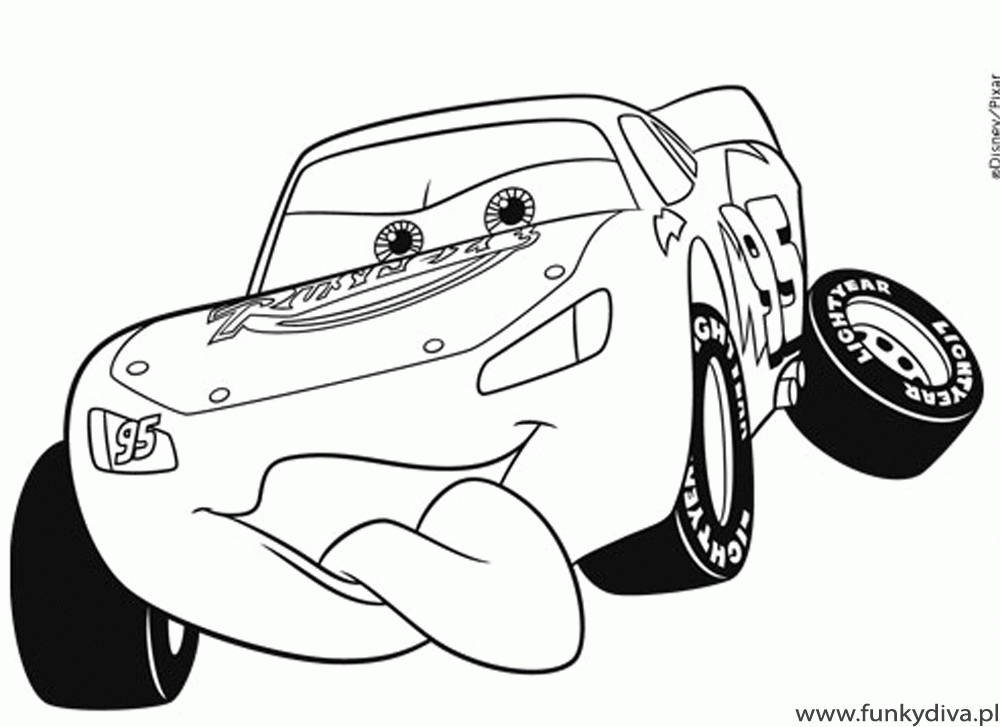 Lighting Mcqueen Coloring Pages - Free Coloring Pages For KidsFree