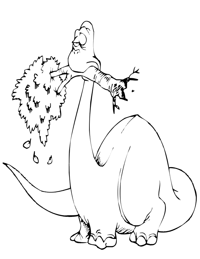 Dinosaur Coloring Pages For Kids Online