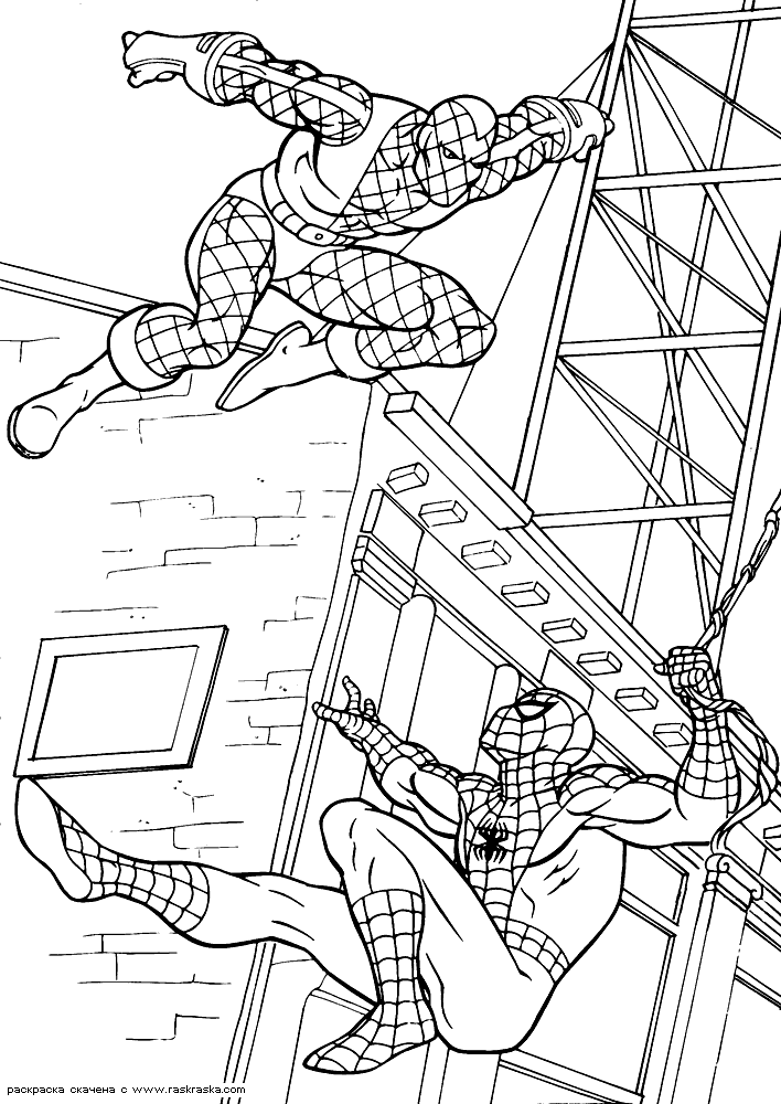 Coloring Pages Spider Man - Free Printable Coloring Pages | Free